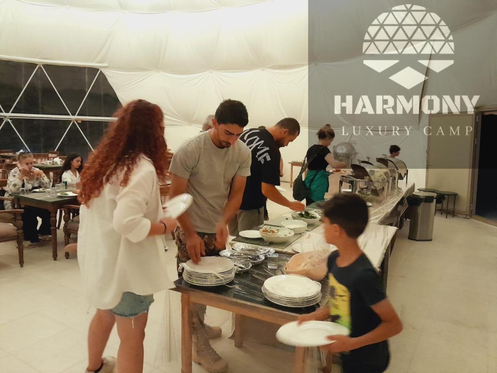 Harmony Luxury Camp Hotell Wadi Rum Eksteriør bilde