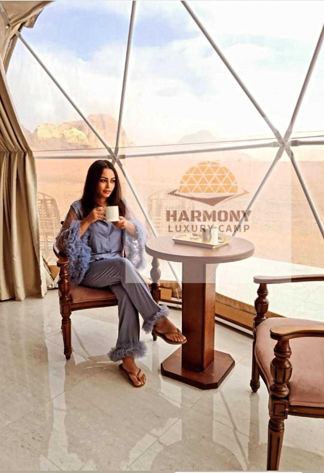 Harmony Luxury Camp Hotell Wadi Rum Eksteriør bilde