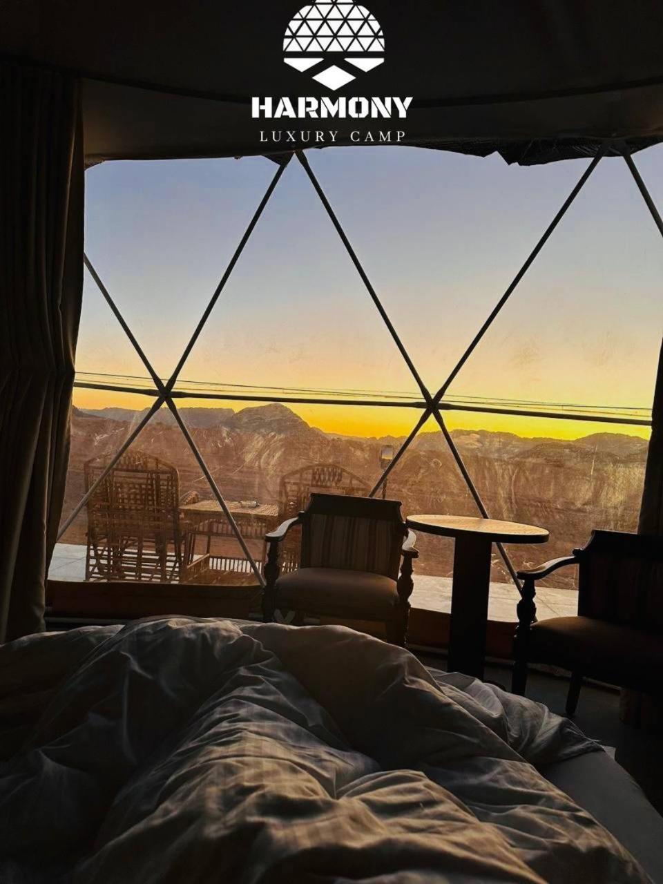 Harmony Luxury Camp Hotell Wadi Rum Eksteriør bilde