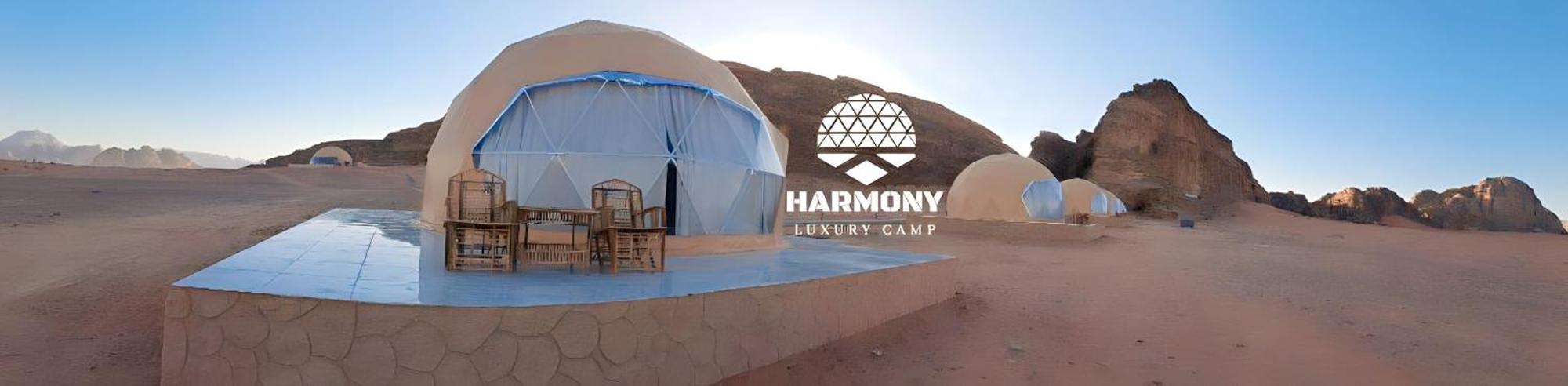 Harmony Luxury Camp Hotell Wadi Rum Eksteriør bilde
